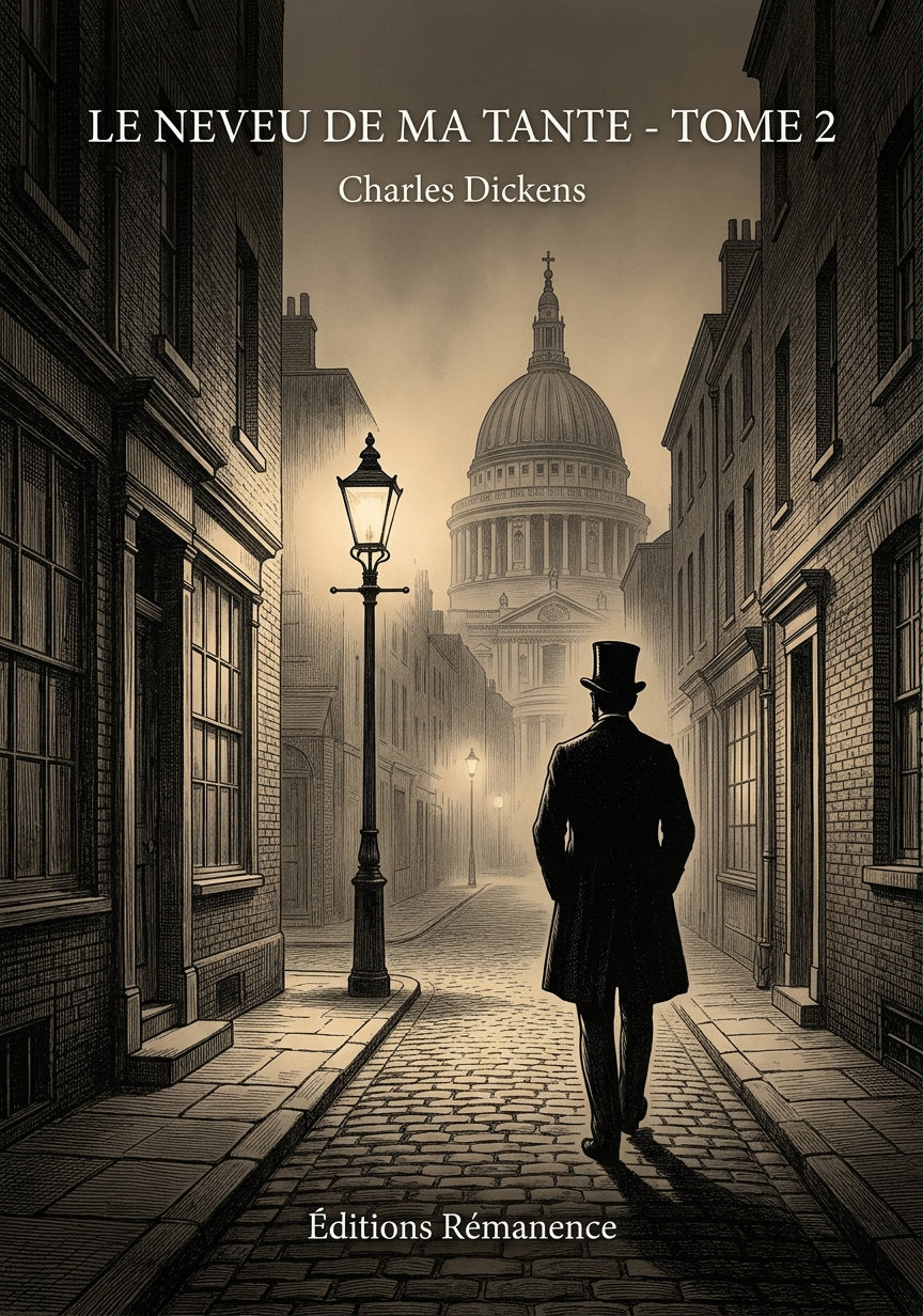 Livre Le Neveu de ma tante - Tome 2 par Charles Dickens - Couverture - Editions Remanence