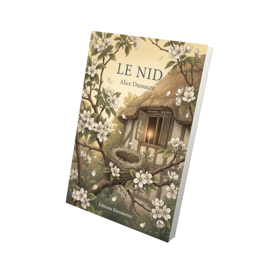 Livre Le Nid par Alice Dussauze - Vue 3D - Editions Remanence