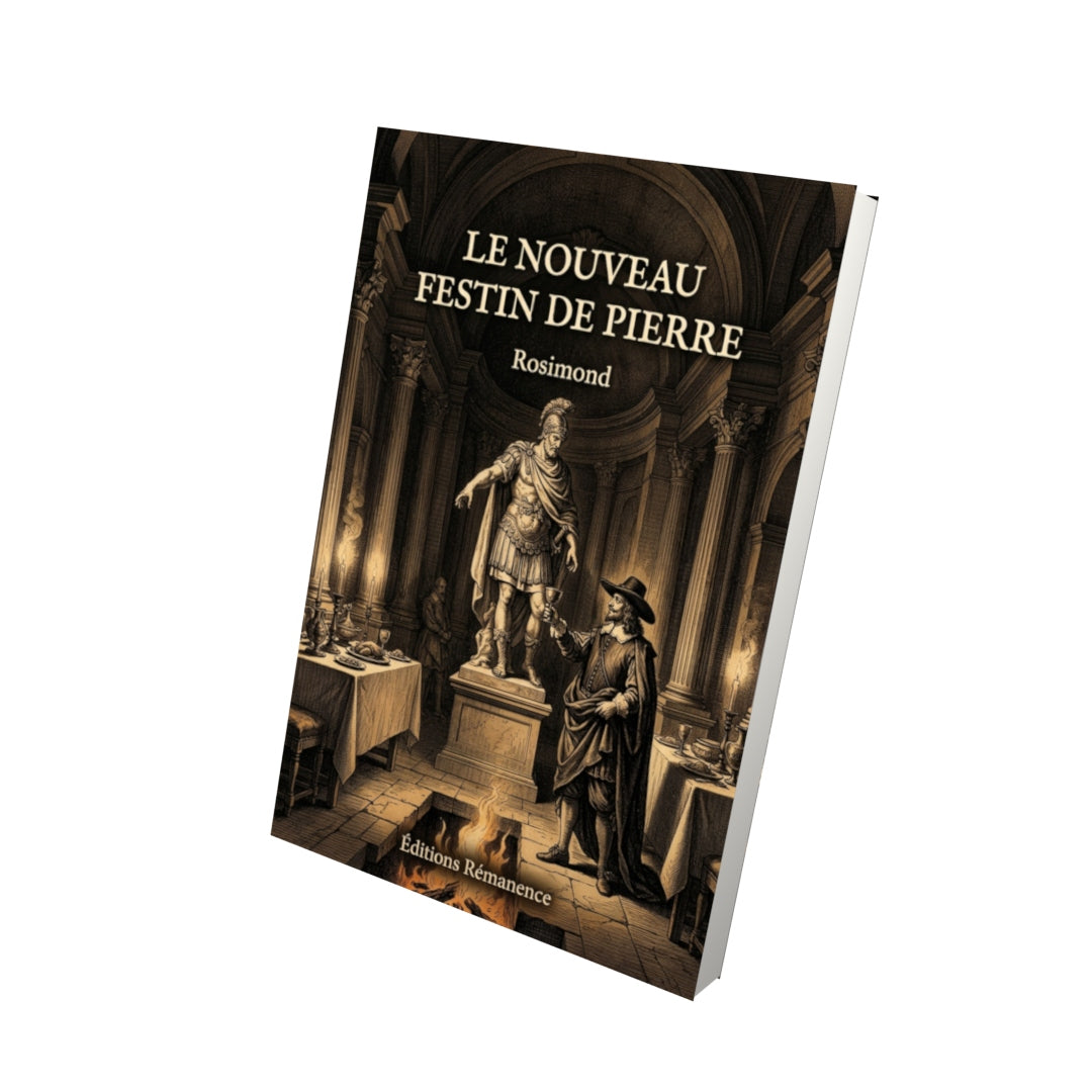 Livre Le Nouveau Festin de Pierre par Rosimond - Vue 3D - Editions Remanence