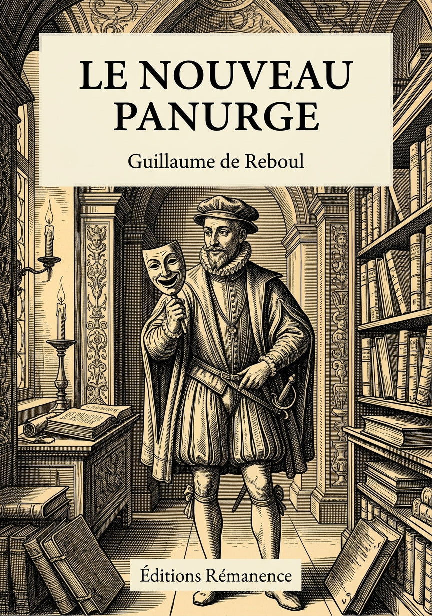 Livre Le nouveau Panurge par Guillaume de Reboul - Couverture - Editions Remanence