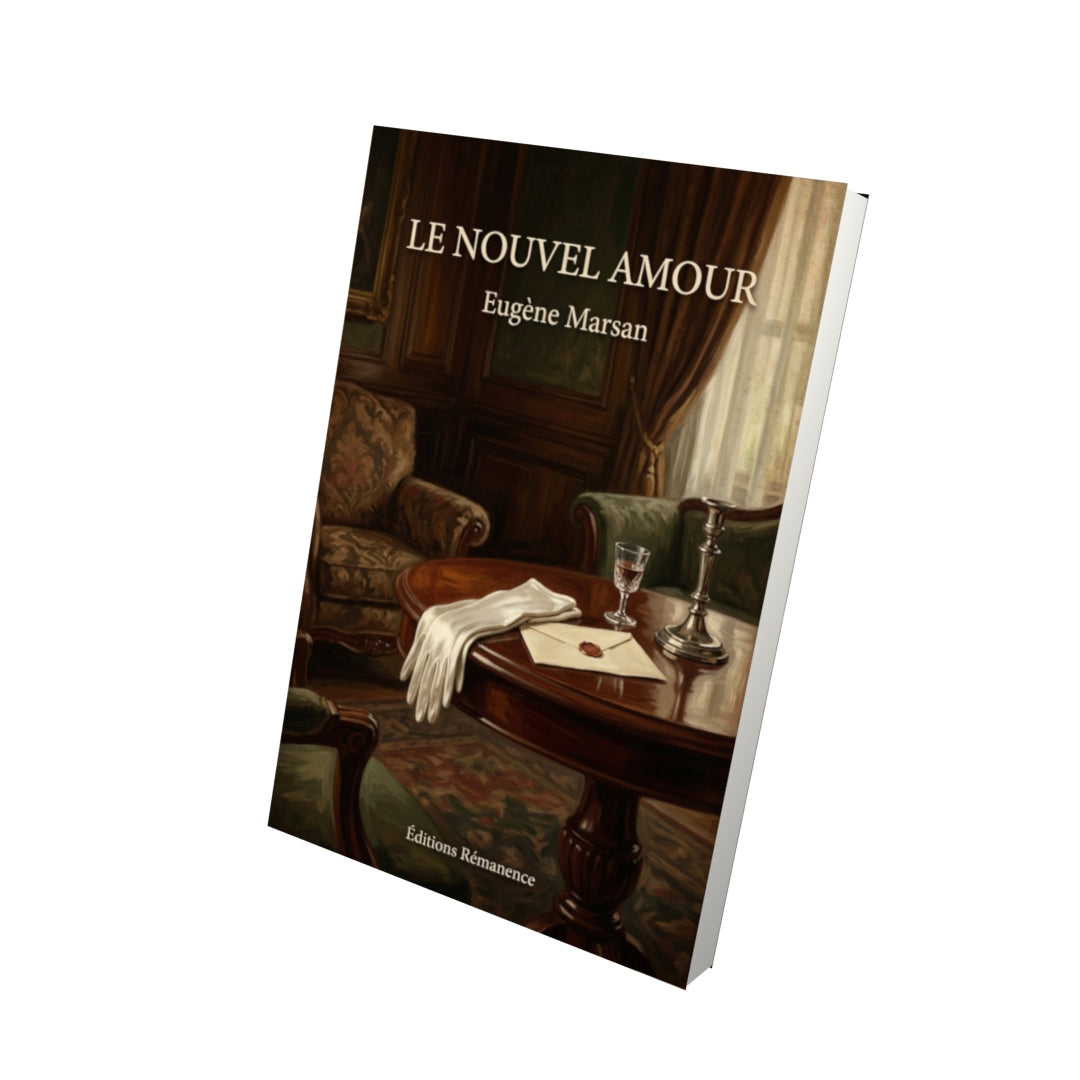 Livre Le nouvel amour - Eugène Marsan - Vue 3D - Editions Remanence