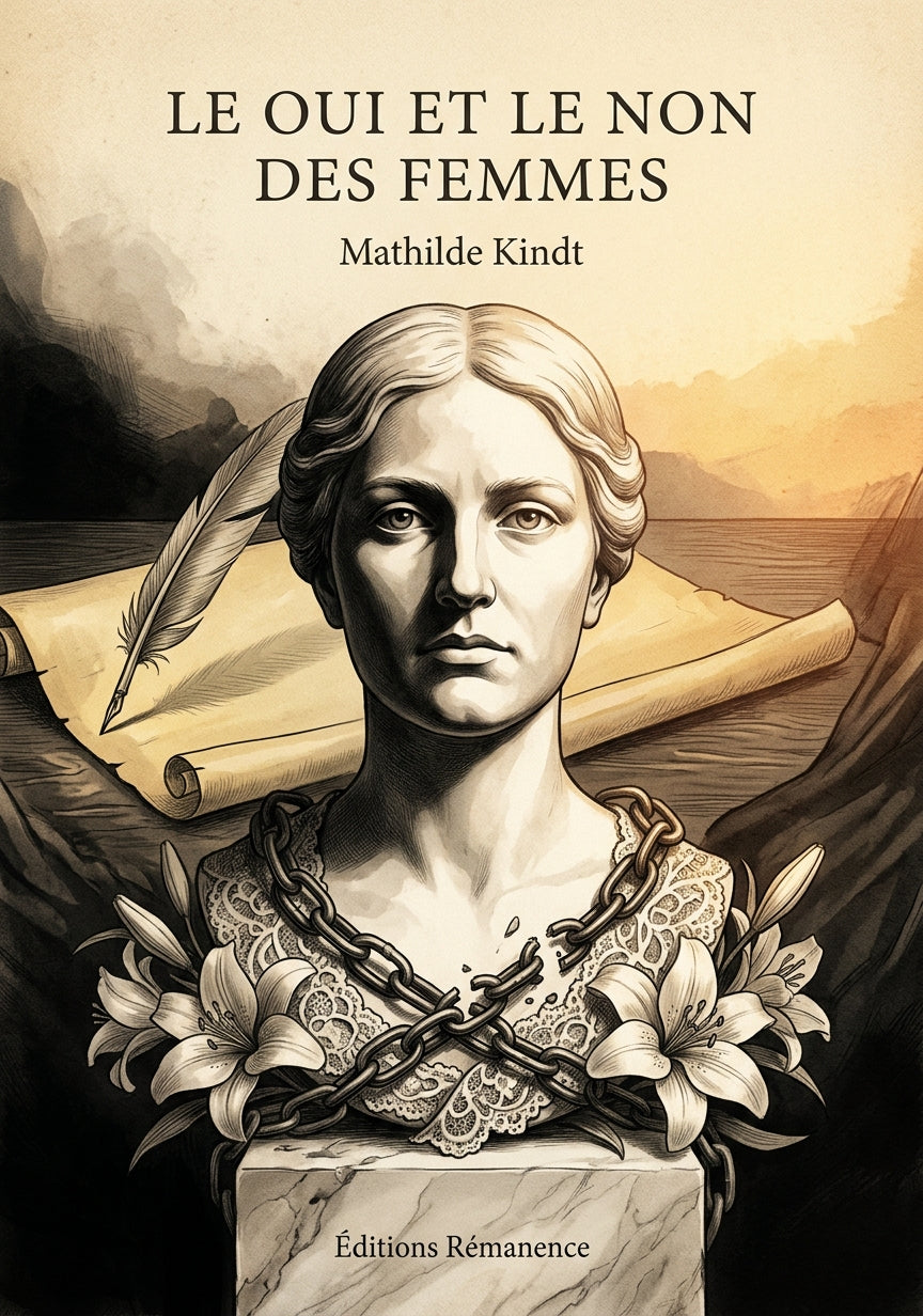 Livre Le Oui et le non des femmes par Mathilde Kindt - Couverture - Editions Remanence