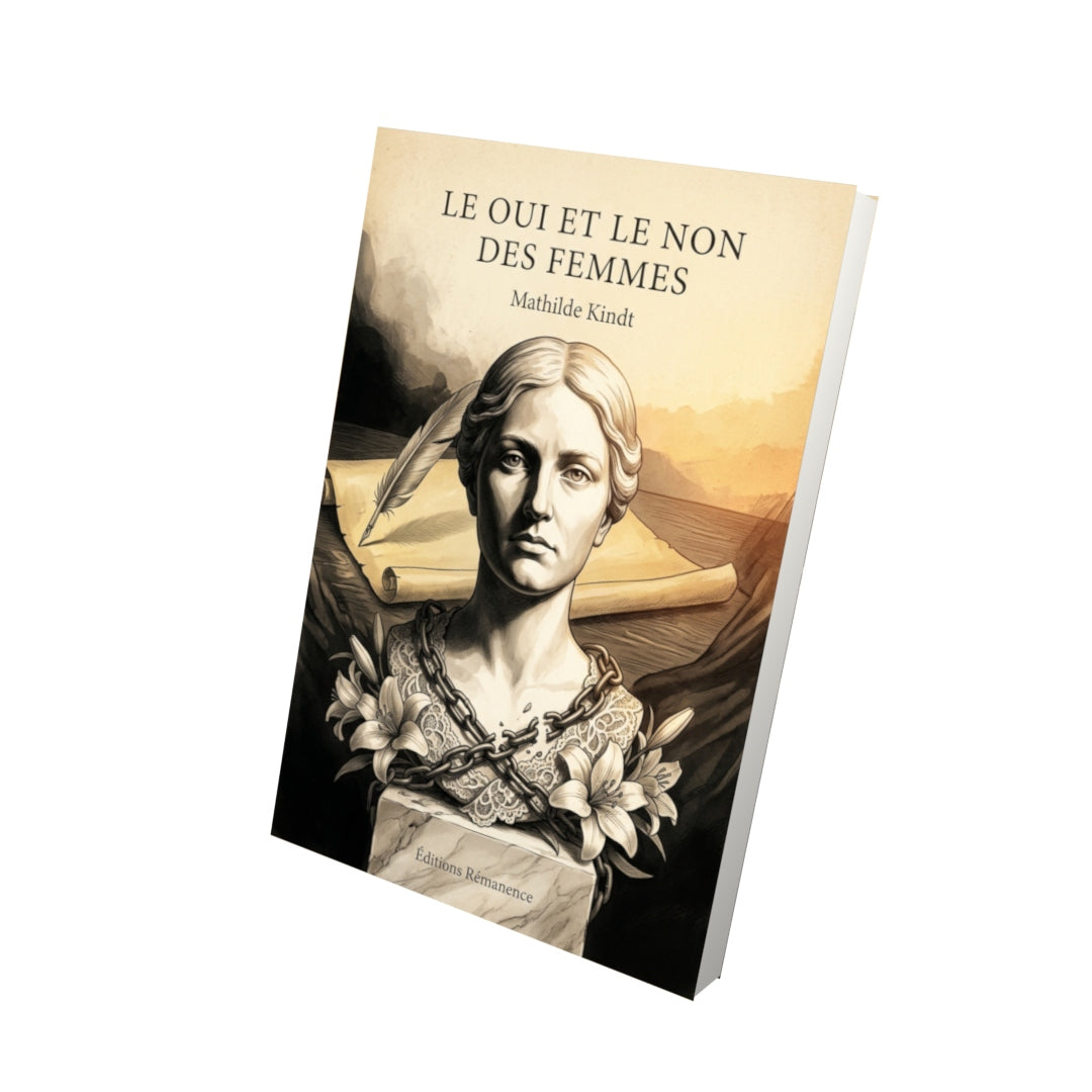 Livre Le Oui et le non des femmes par Mathilde Kindt - Vue 3D - Editions Remanence