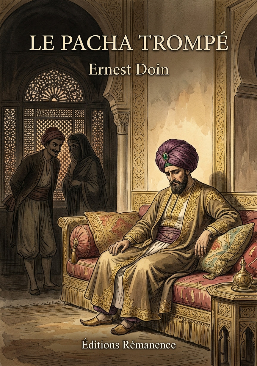 Livre Le Pacha trompé par Ernest Doin - Couverture - Editions Remanence