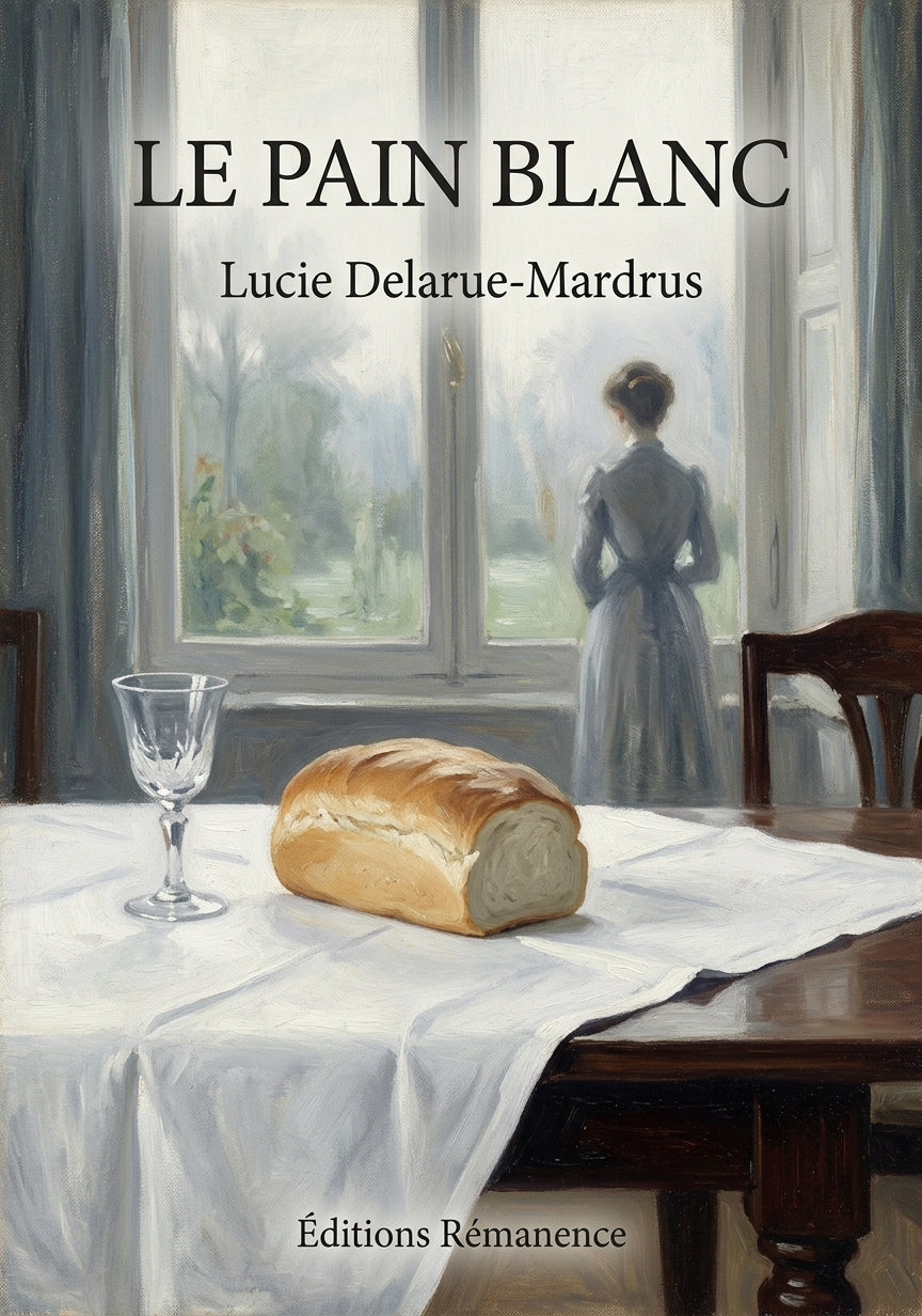 Livre Le Pain blanc par Lucie Delarue-Mardrus - Couverture - Editions Remanence