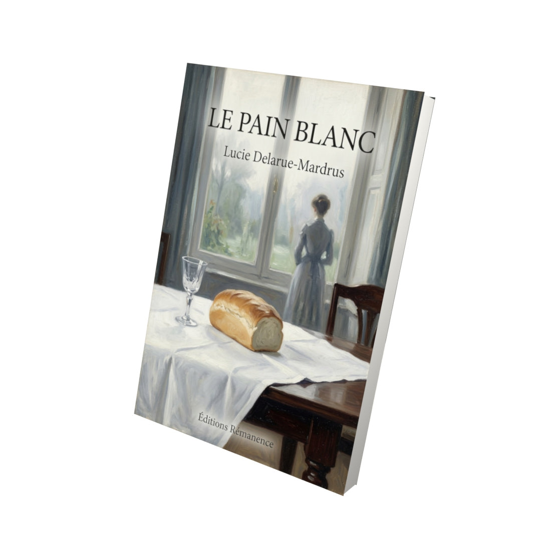 Livre Le Pain blanc par Lucie Delarue-Mardrus - Vue 3D - Editions Remanence