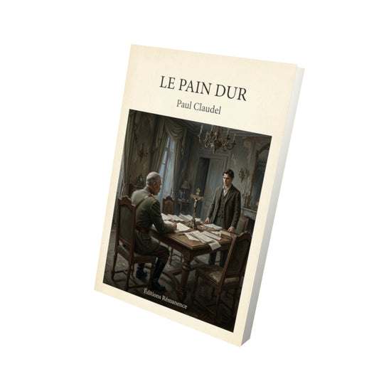 Livre Le pain dur - Paul Claudel - Vue 3D - Editions Remanence