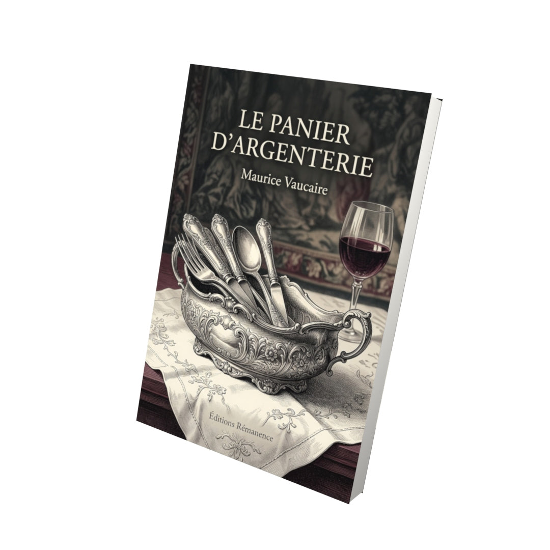 Livre Le Panier d’argenterie par Maurice Vaucaire - Vue 3D - Editions Remanence