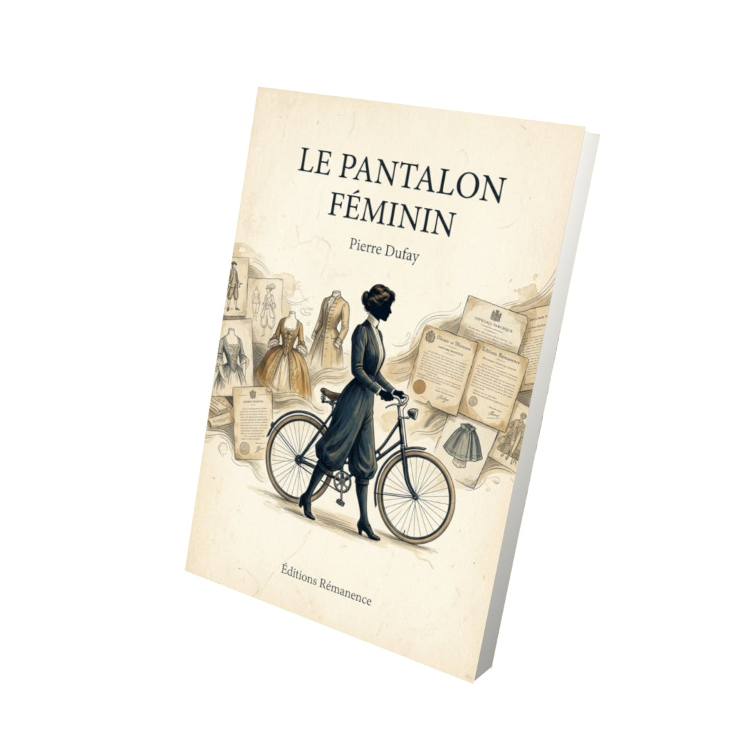 Livre Le Pantalon Féminin - Pierre Dufay - Vue 3D - Editions Remanence