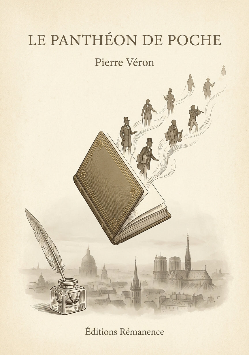 Le panthéon de poche - Pierre Véron (Couverture)