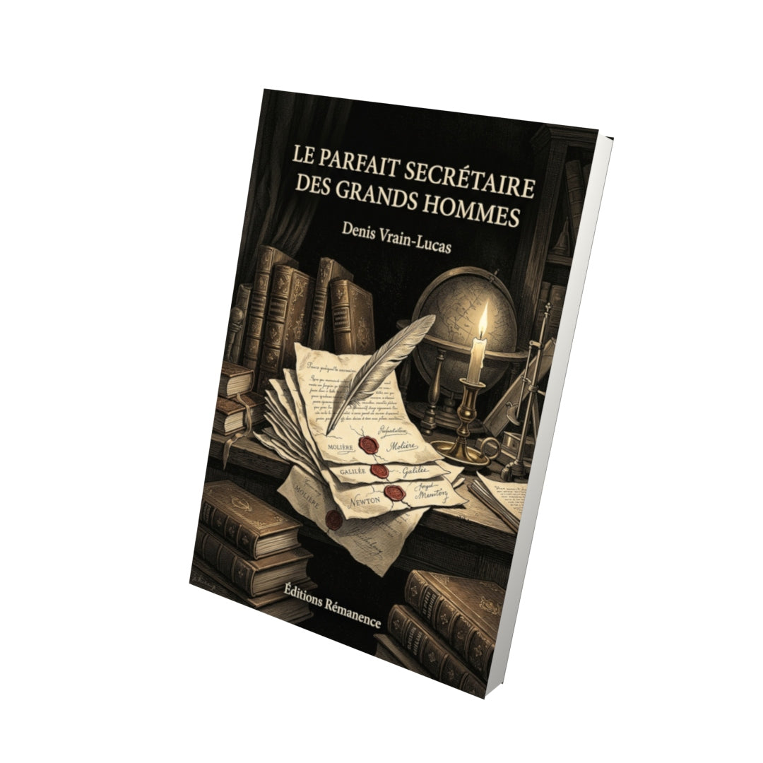 Livre Le parfait secrétaire des grands hommes par Denis Vrain-Lucas - Vue 3D - Editions Remanence