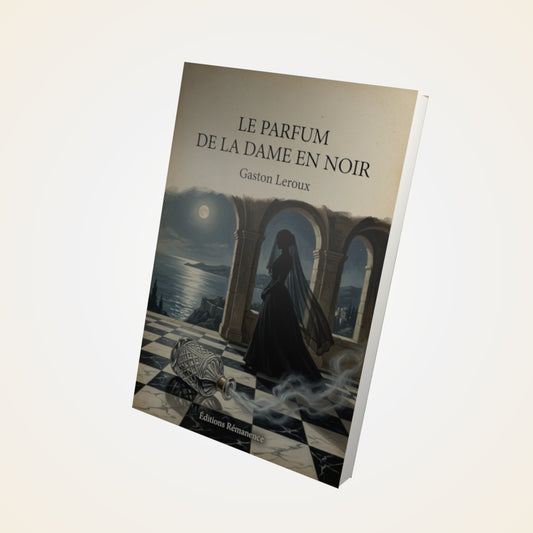 Livre Le parfum de la dame en noir - Gaston Leroux - Couverture 3D