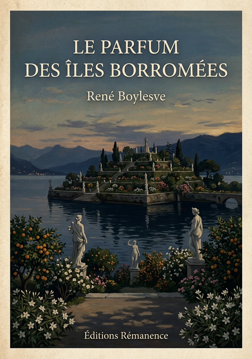 Le parfum des îles Borromées - René Boylesve (Couverture)