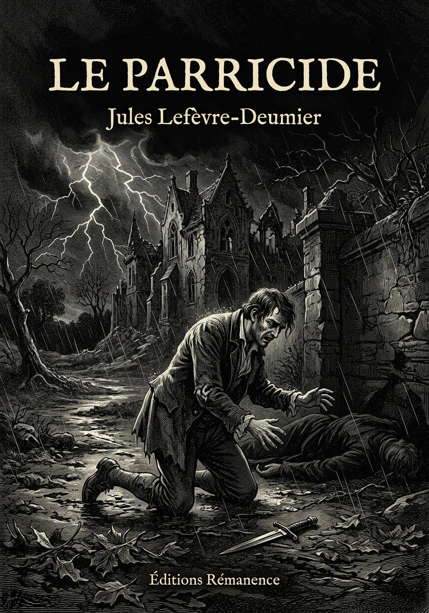 Livre Le Parricide par Jules Lefèvre-Deumier - Couverture - Editions Remanence