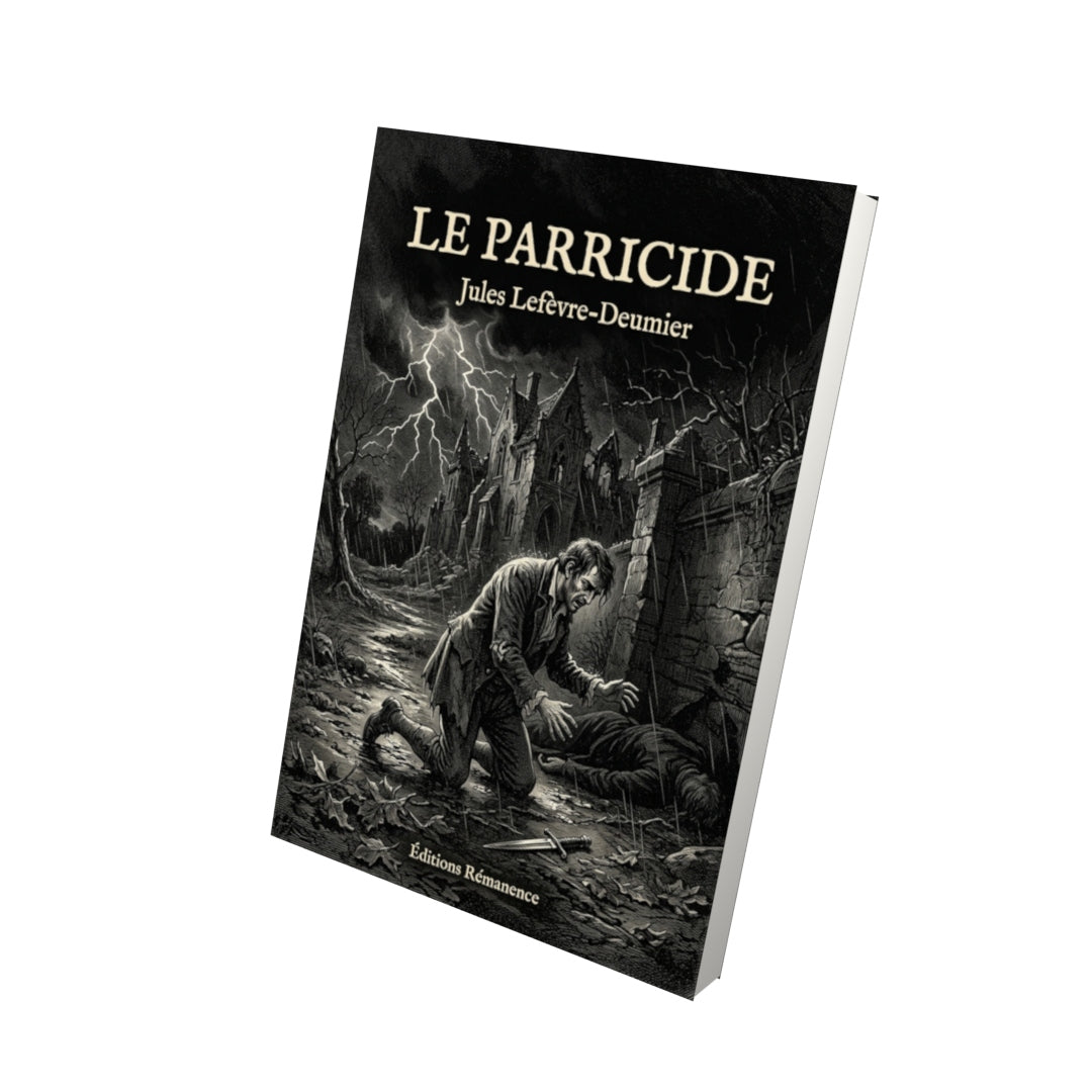 Livre Le Parricide par Jules Lefèvre-Deumier - Vue 3D - Editions Remanence