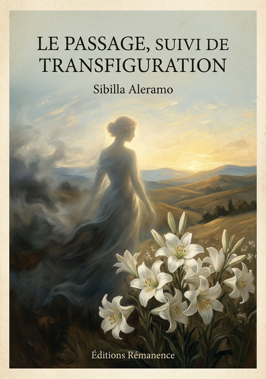Le passage, suivi de Transfiguration - Sibilla Aleramo (Couverture)