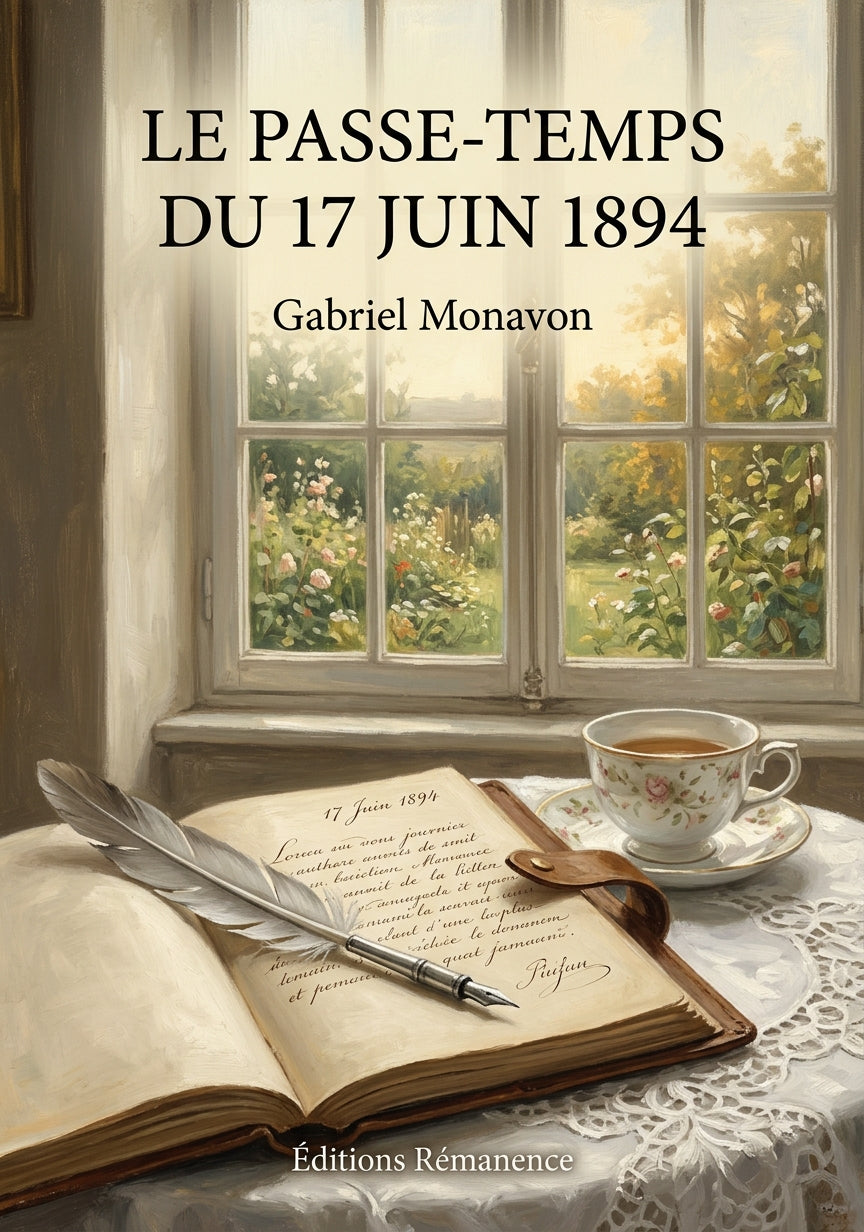 Livre Le Passe-Temps du 17 juin 1894 par Gabriel Monavon - Couverture - Editions Remanence
