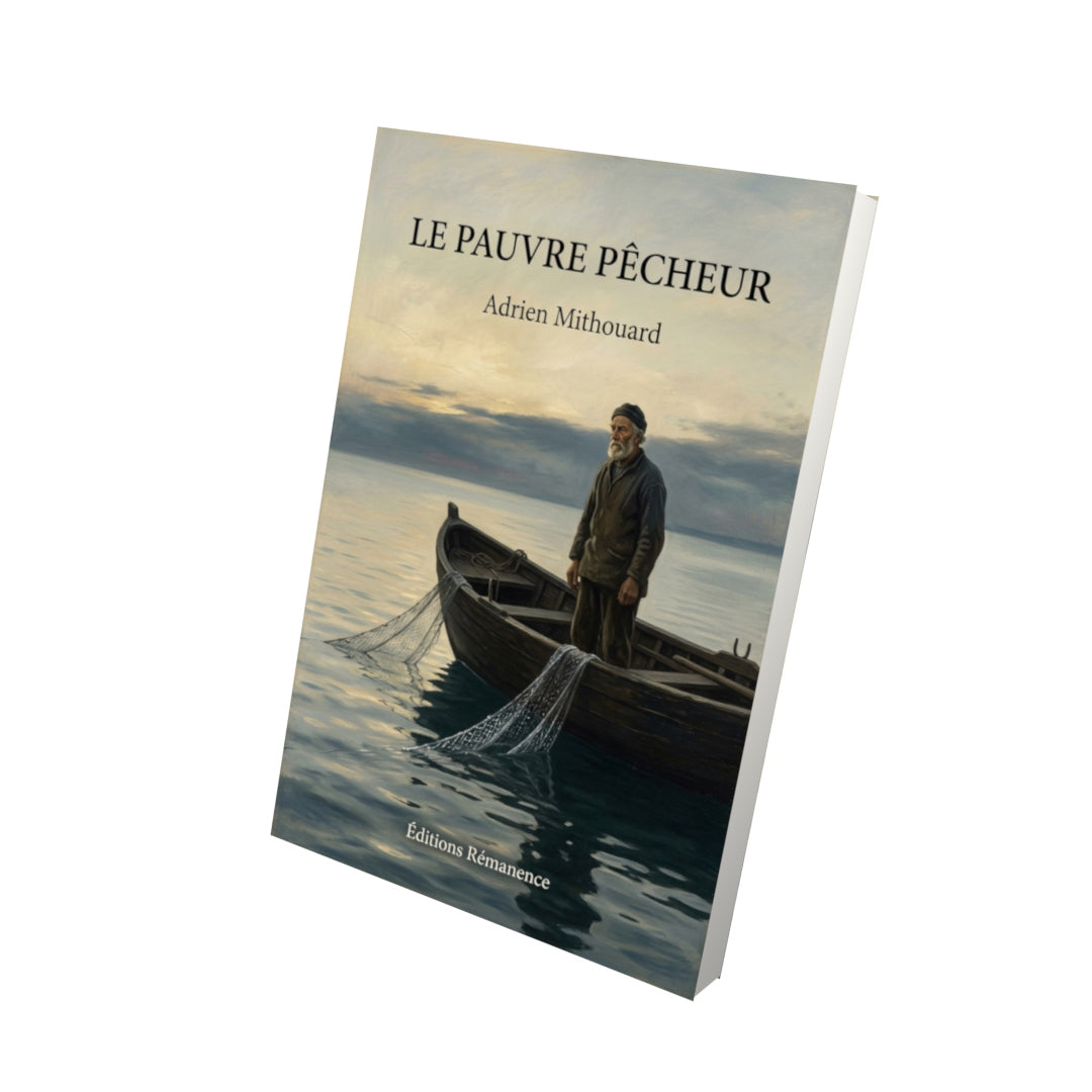 Livre Le Pauvre Pêcheur par Adrien Mithouard - Vue 3D - Editions Remanence