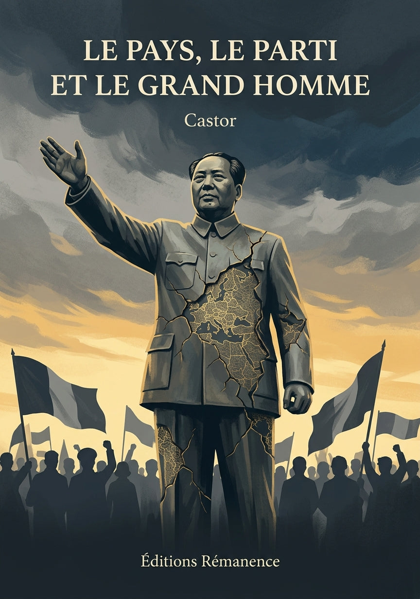 Livre Le pays, le parti et le grand homme par Castor - Couverture - Editions Remanence