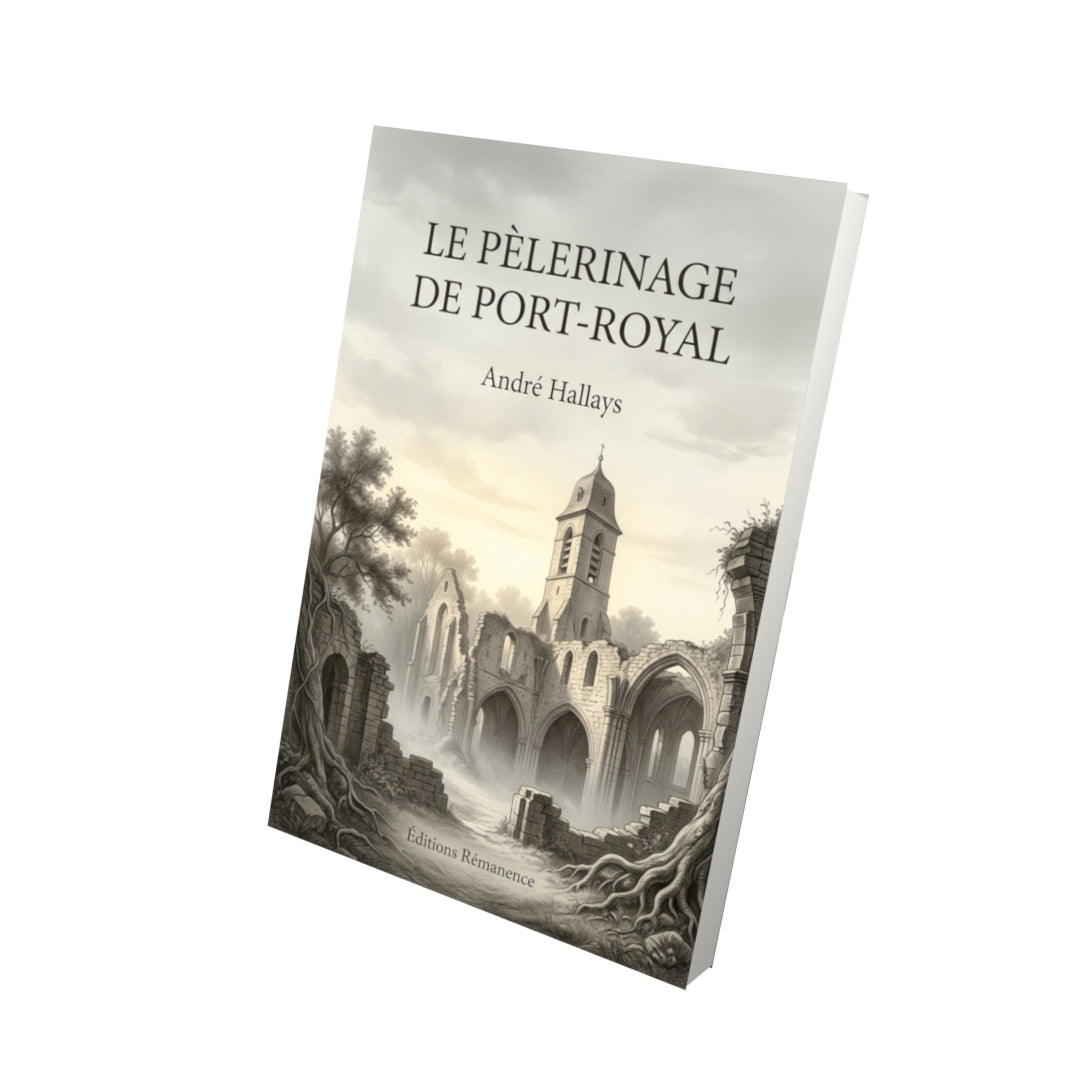 Livre Le Pèlerinage de Port-Royal par André Hallays - Vue 3D - Editions Remanence