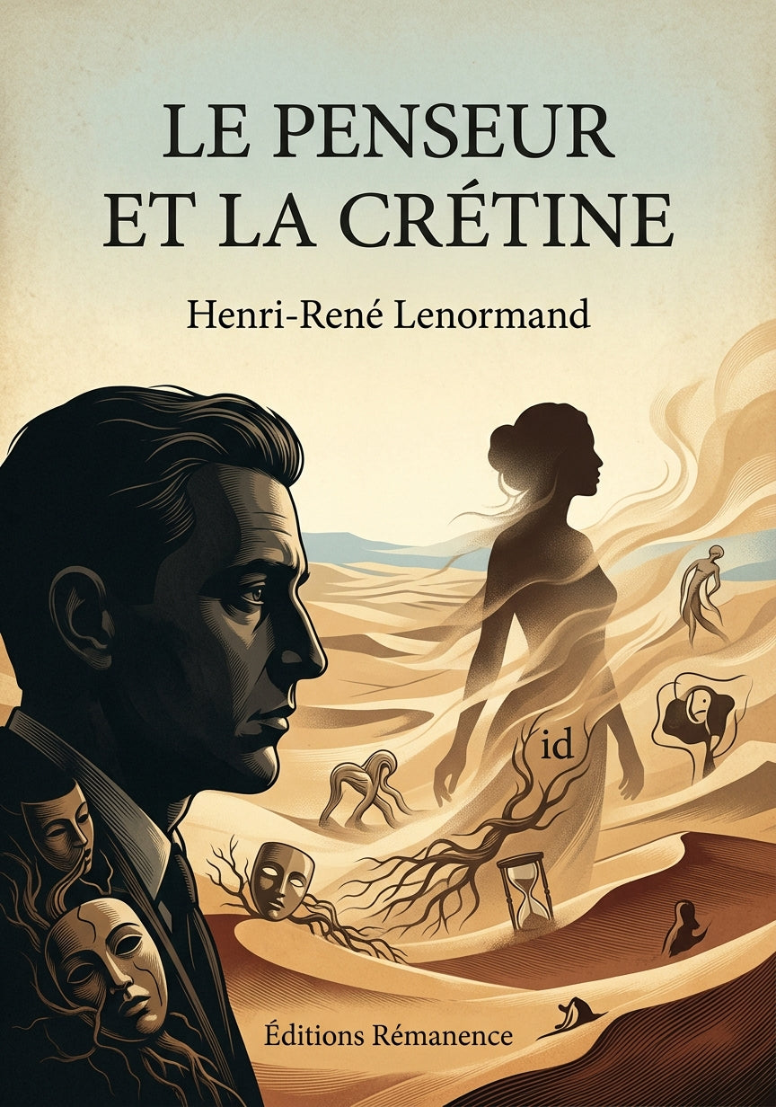 Le penseur et la crétine - Henri-René Lenormand (Couverture)