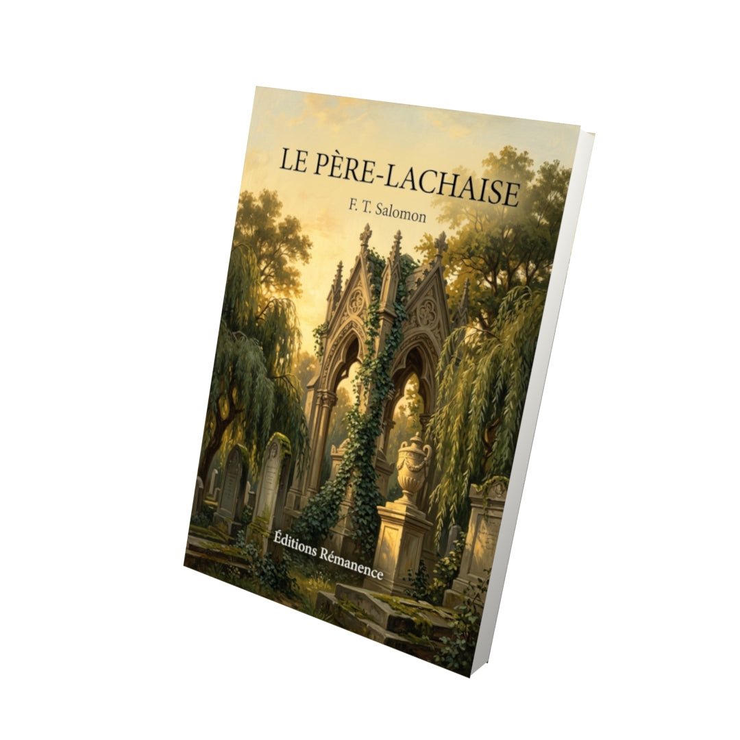 Livre Le Père-Lachaise par F. T. Salomon - Vue 3D - Editions Remanence