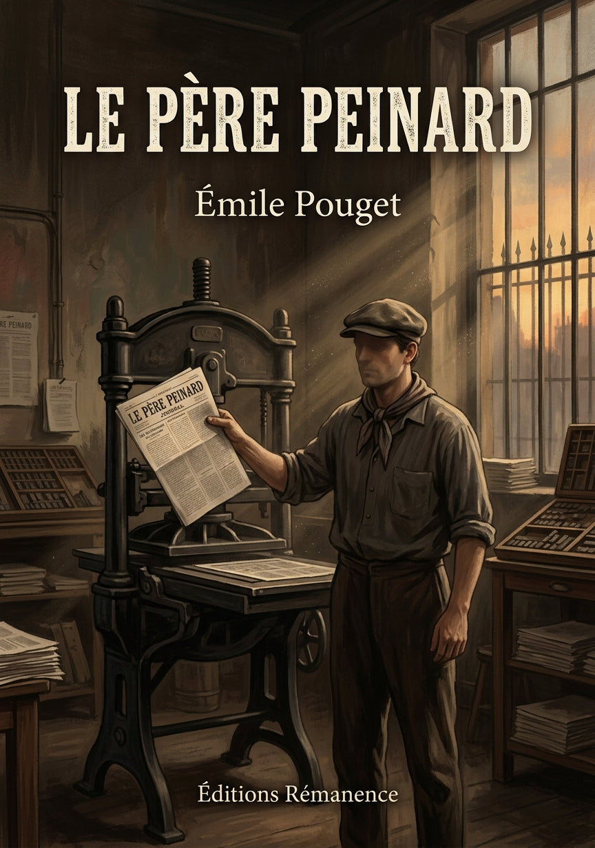 Livre Le Père Peinard par Émile Pouget - Couverture - Editions Remanence