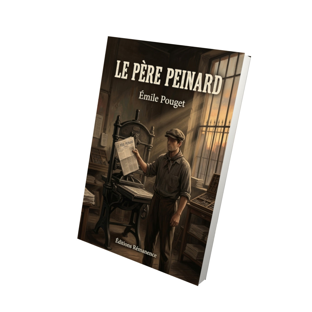 Livre Le Père Peinard par Émile Pouget - Vue 3D - Editions Remanence