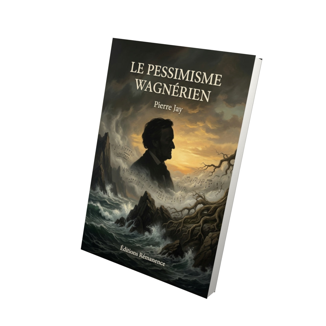 Livre Le Pessimisme wagnérien par Pierre Jay - Vue 3D - Editions Remanence