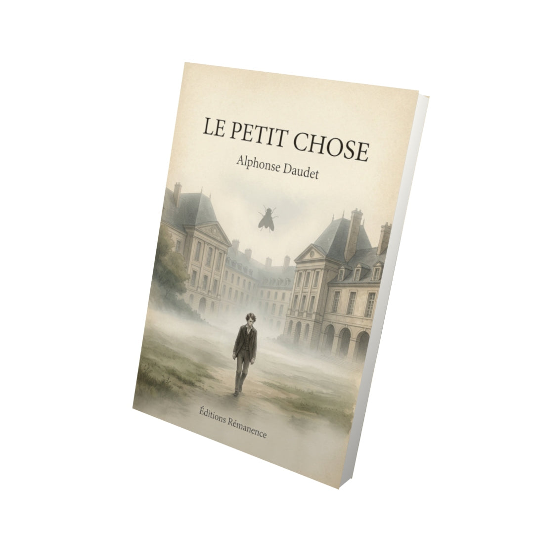 Livre Le Petit Chose - Alphonse Daudet - Vue 3D - Editions Remanence