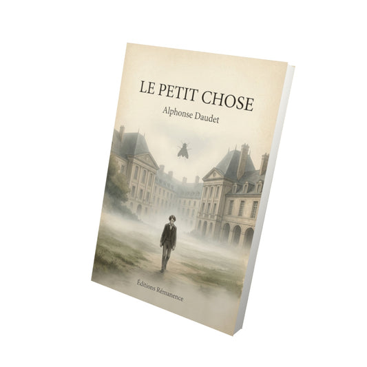 Livre Le Petit Chose - Alphonse Daudet - Vue 3D - Editions Remanence