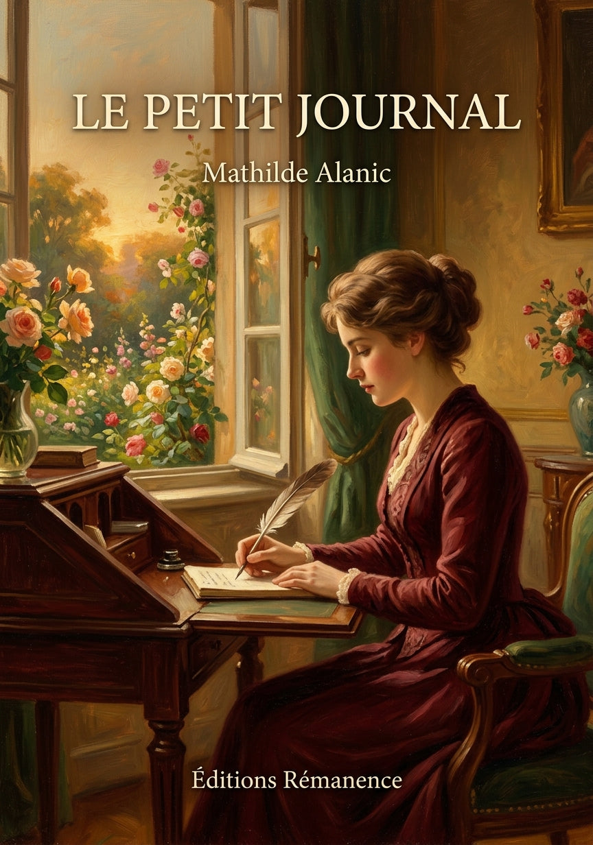 Livre Le Petit Journal par Mathilde Alanic - Couverture - Editions Remanence