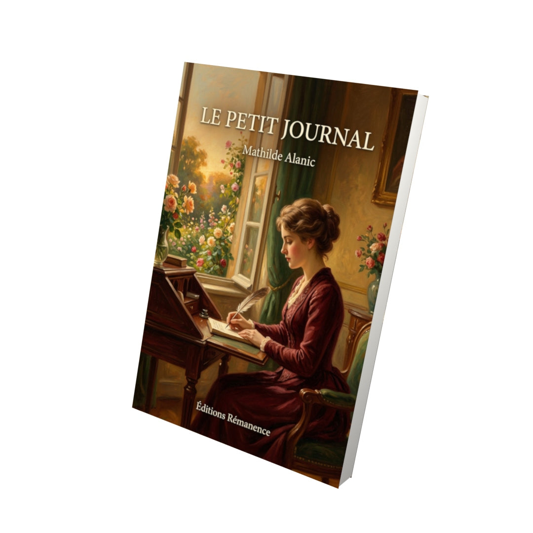 Livre Le Petit Journal - Mathilde Alanic - Vue 3D - Editions Remanence
