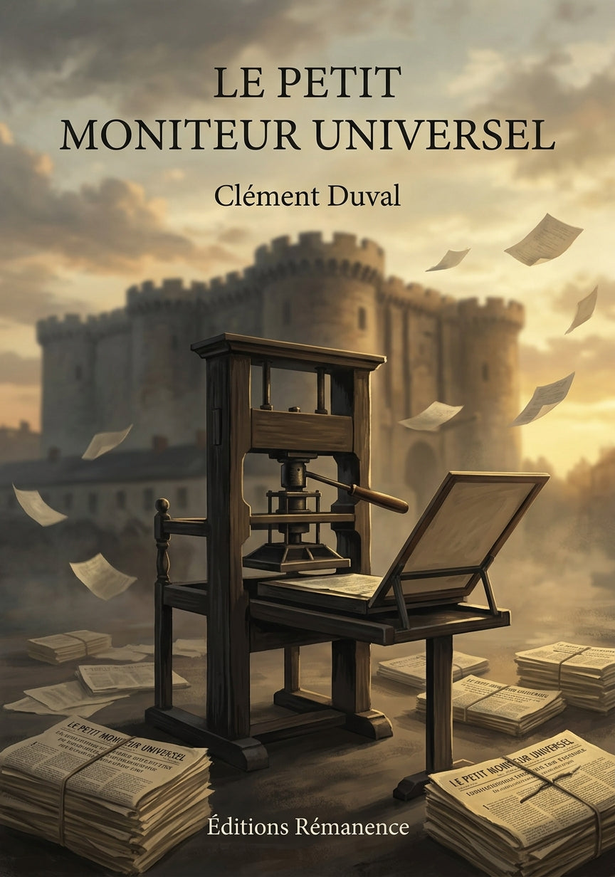 Livre Le Petit Moniteur universel par Clément Duval - Couverture - Editions Remanence