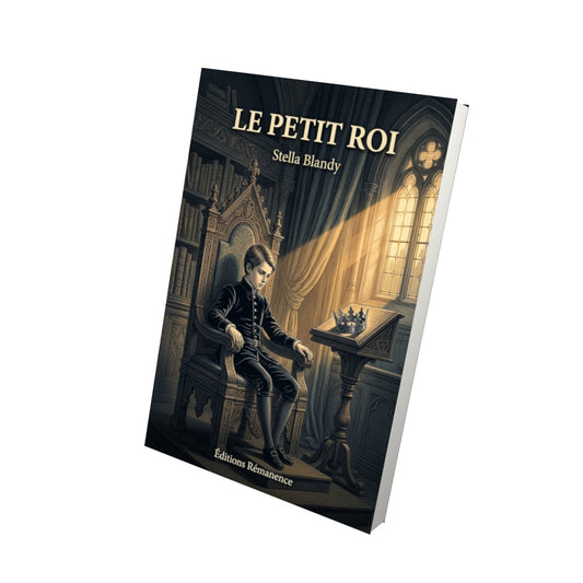 Livre Le Petit Roi par Stella Blandy - Vue 3D - Editions Remanence
