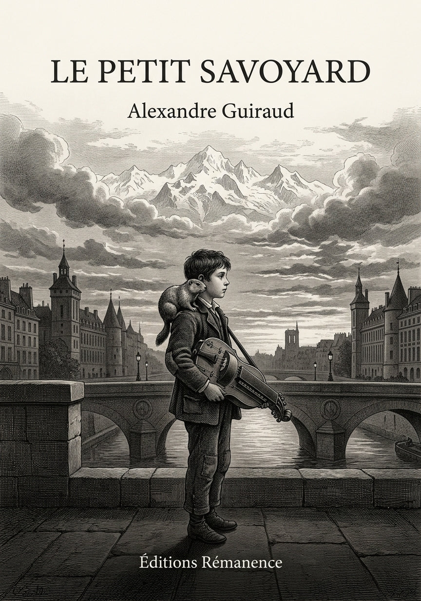 Livre Le Petit Savoyard par Alexandre Guiraud - Couverture - Editions Remanence