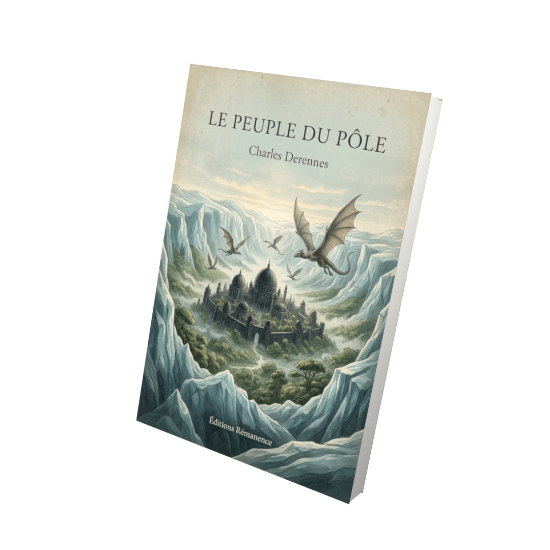 Livre Le peuple du Pôle - Charles Derennes - Vue 3D - Editions Remanence
