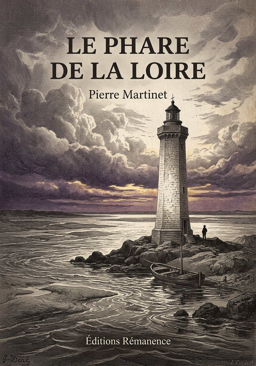 Livre Le Phare de la Loire par Pierre Martinet - Couverture - Editions Remanence