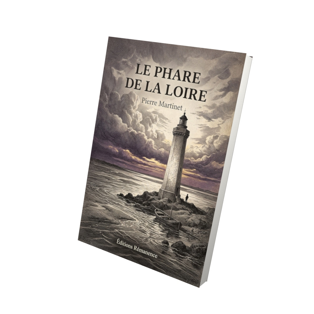 Livre Le Phare de la Loire par Pierre Martinet - Vue 3D - Editions Remanence