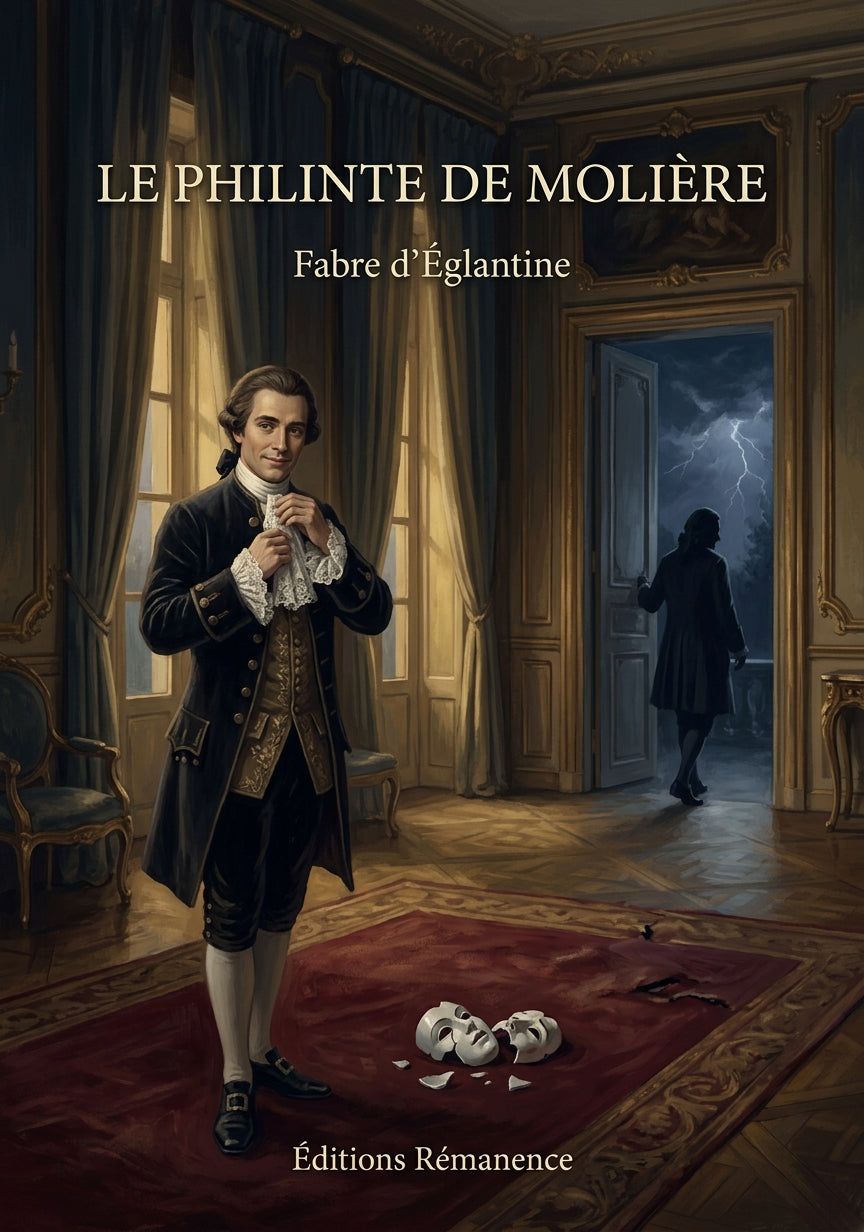 Livre Le Philinte de Molière par Fabre d’Églantine - Couverture - Editions Remanence