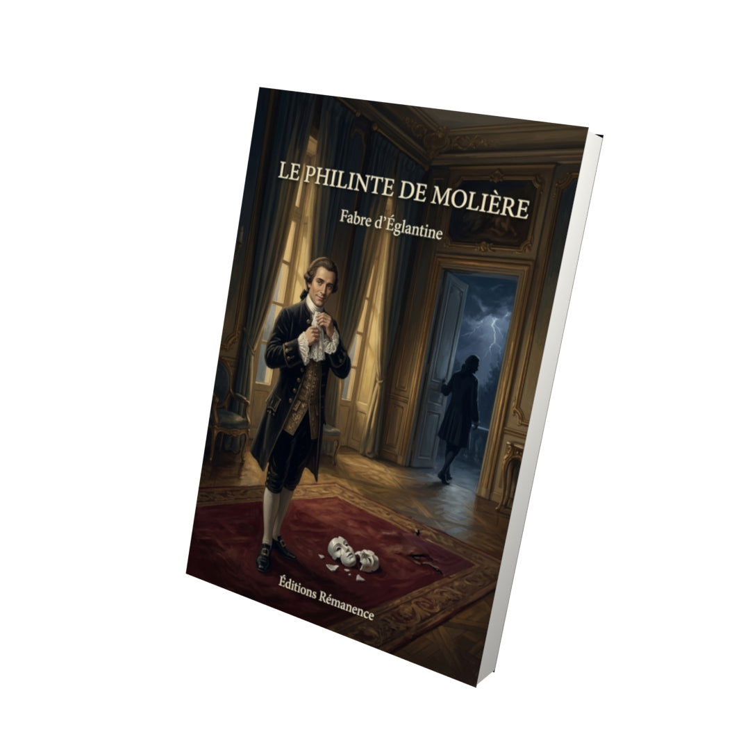 Livre Le Philinte de Molière par Fabre d’Églantine - Vue 3D - Editions Remanence