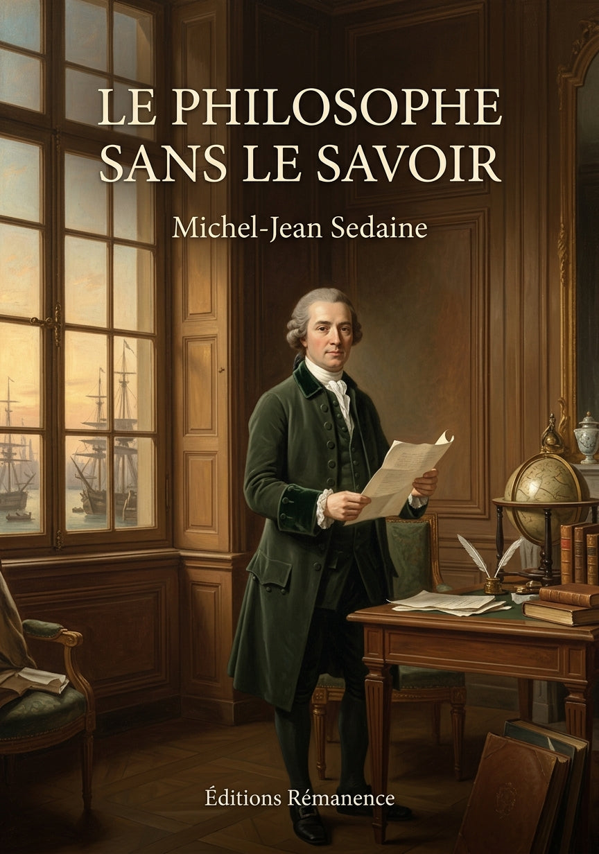 Livre Le Philosophe sans le savoir par Michel-Jean Sedaine - Couverture - Editions Remanence