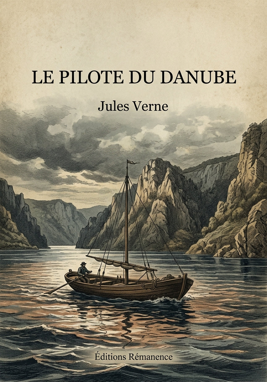 Le pilote du Danube - Jules Verne (Couverture)