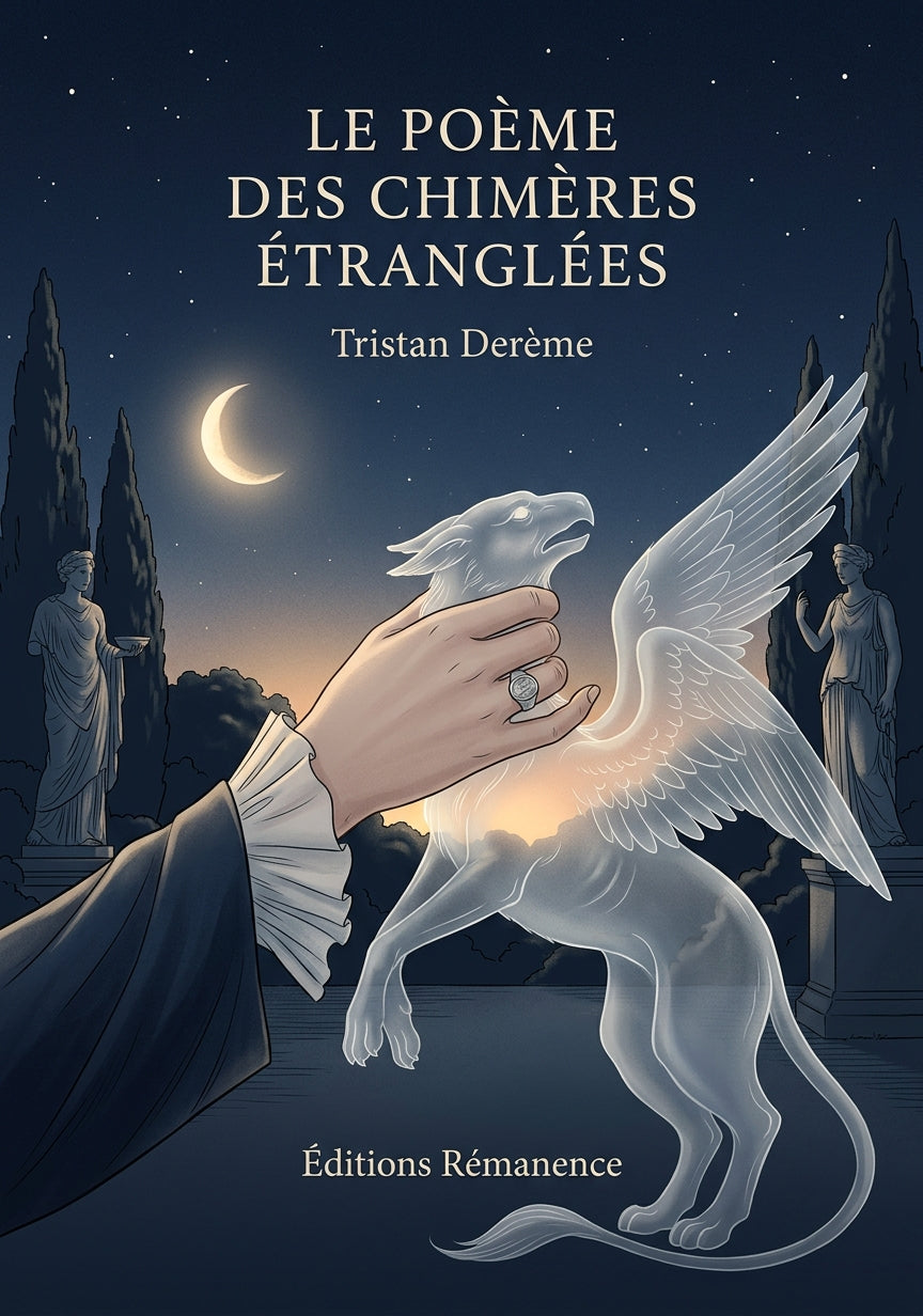 Livre Le Poème des chimères étranglées par Tristan Derème - Couverture - Editions Remanence