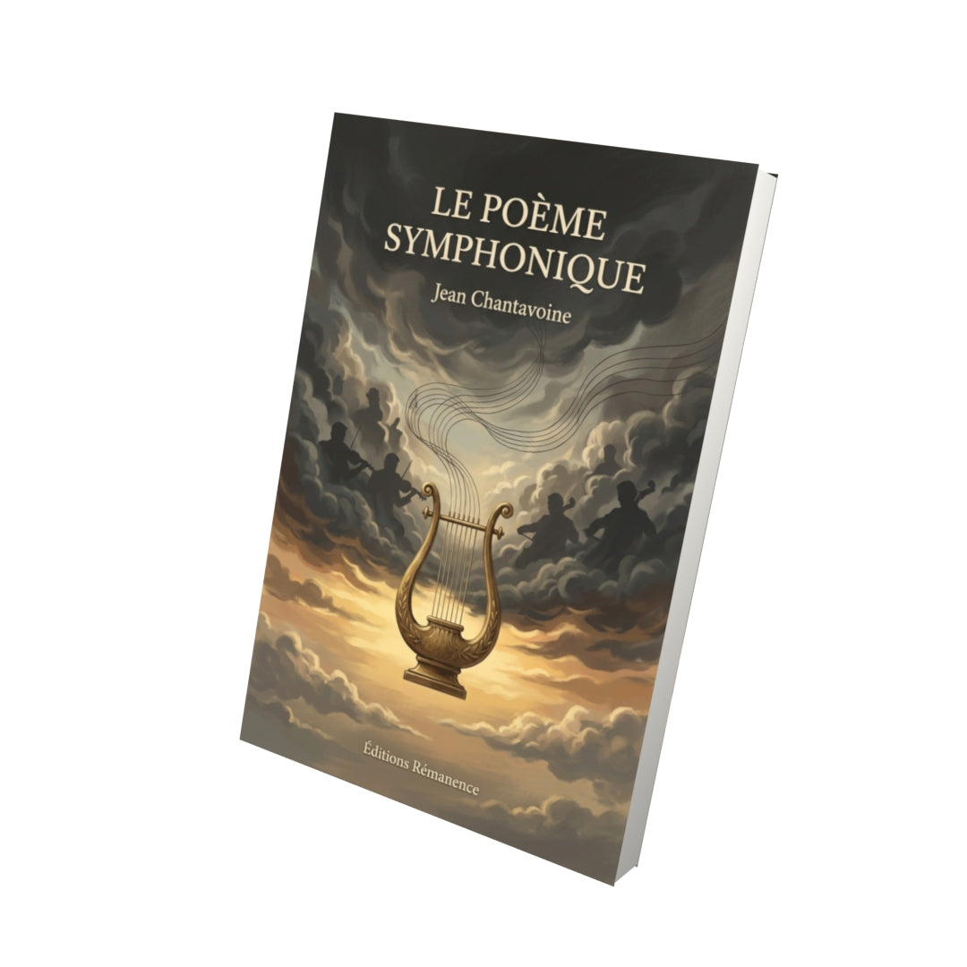 Livre Le Poème symphonique par Jean Chantavoine - Vue 3D - Editions Remanence