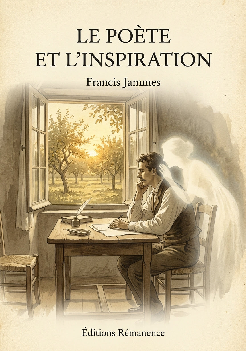 Livre Le Poète et l’Inspiration par Francis Jammes - Couverture - Editions Remanence