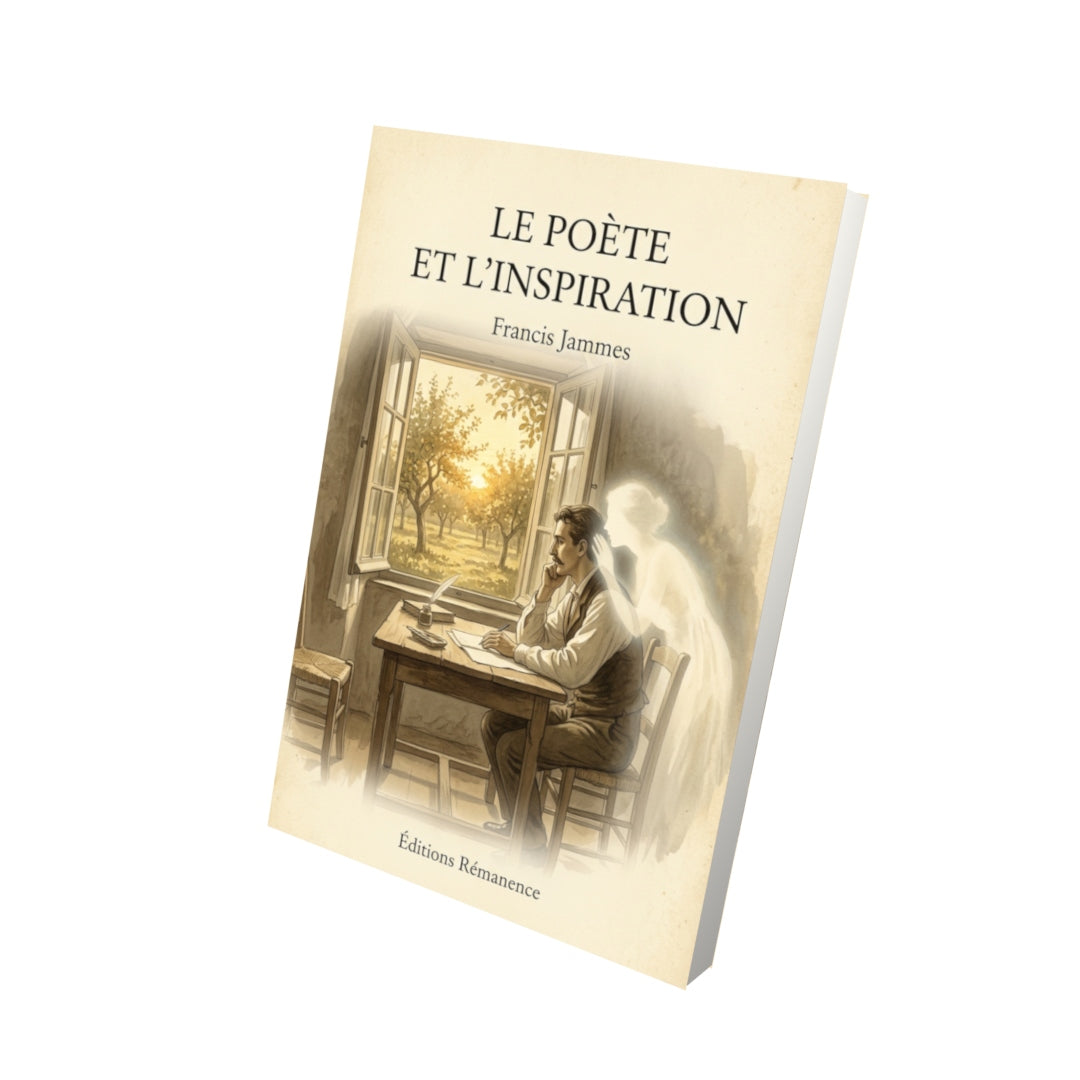 Livre Le Poète et l’Inspiration par Francis Jammes - Vue 3D - Editions Remanence