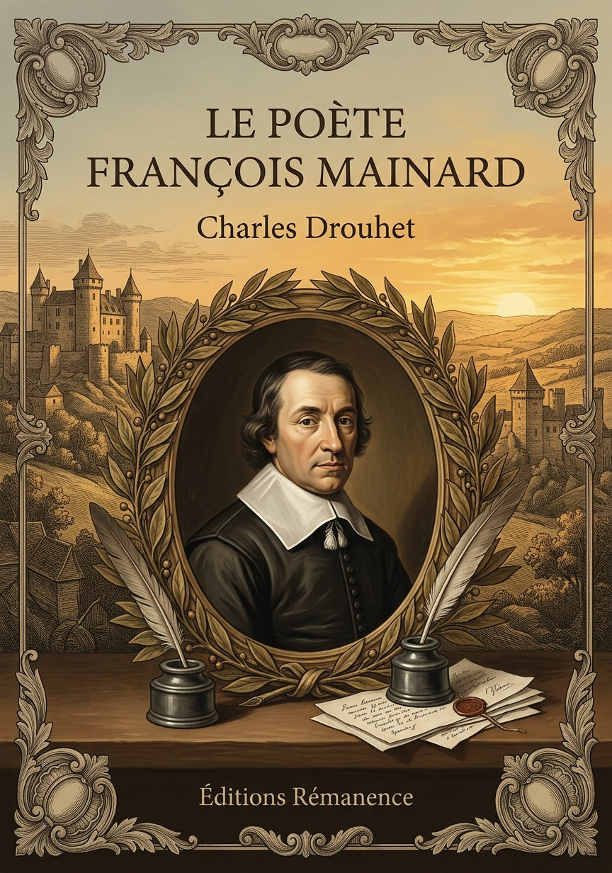 Livre Le Poète François Mainard par Charles Drouhet - Couverture - Editions Remanence