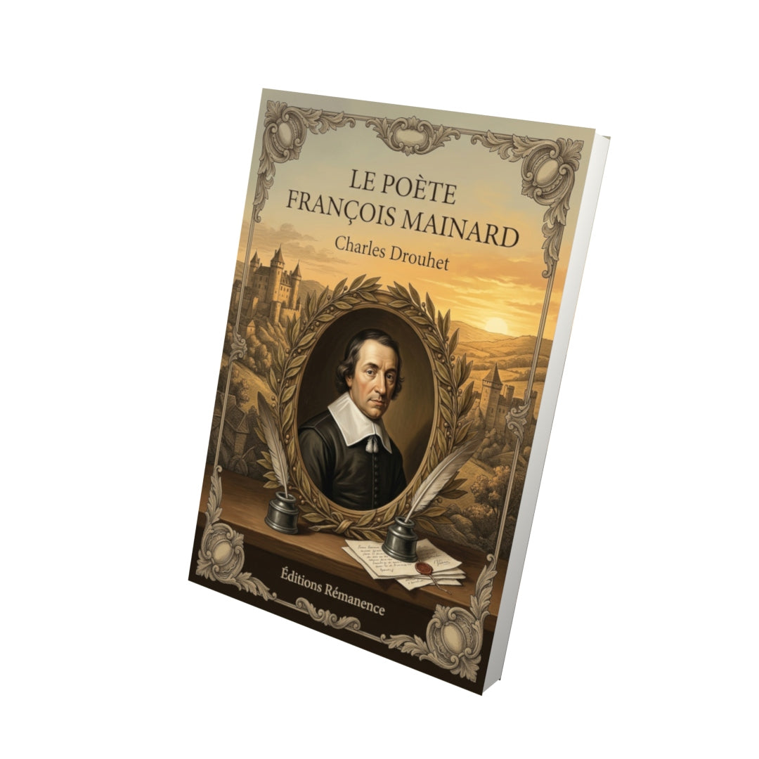 Livre Le Poète François Mainard par Charles Drouhet - Vue 3D - Editions Remanence