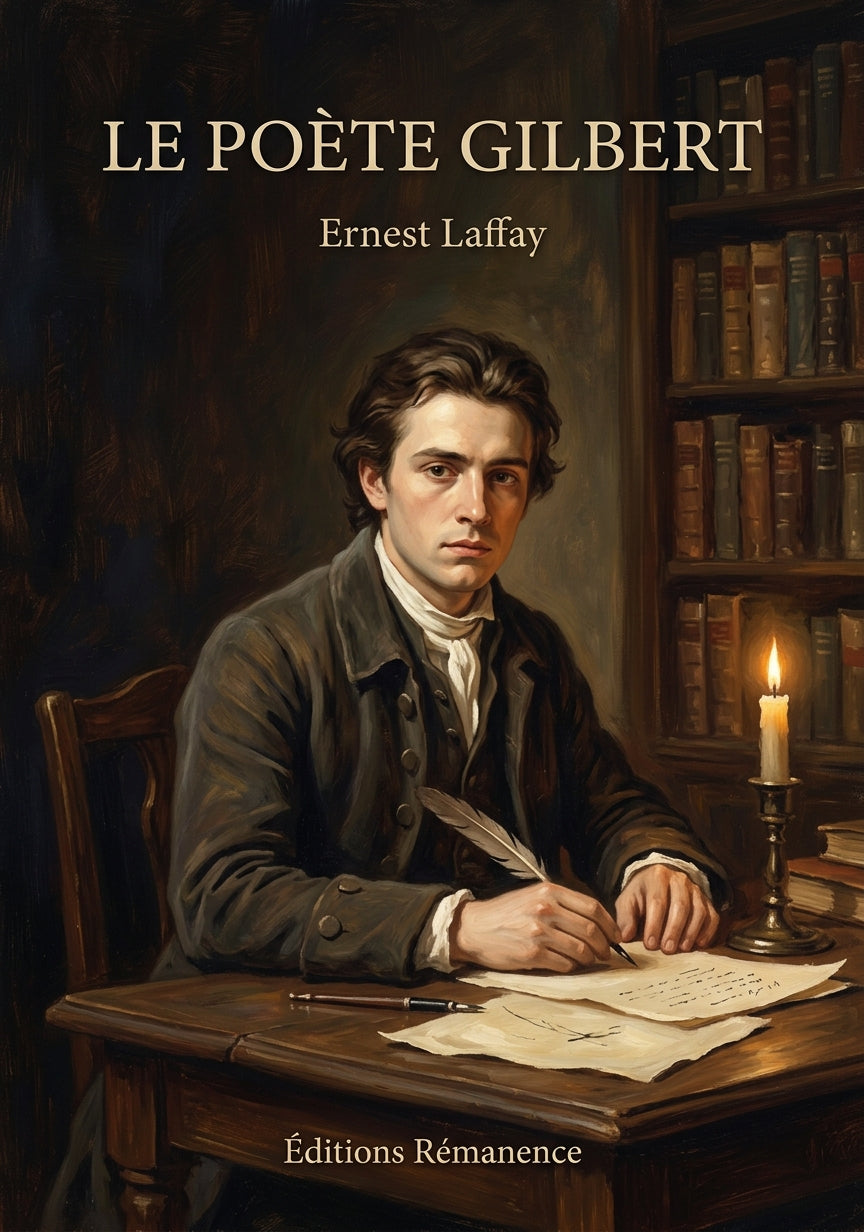 Livre Le Poète Gilbert par Ernest Laffay - Couverture - Editions Remanence